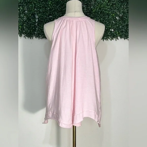 We The Free Go to Town Tank Light Pink Top Small Free People - Picture 5 of 12